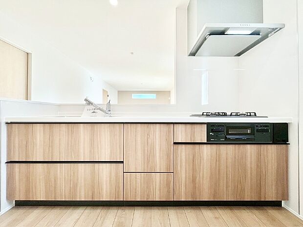 【キッチン】お料理を効率的に、楽しく!システムキッチン