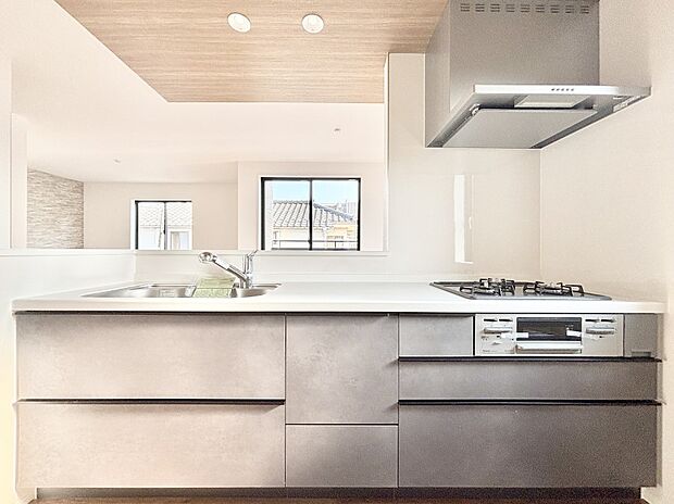 【キッチン】お料理を効率的に、楽しく!システムキッチン