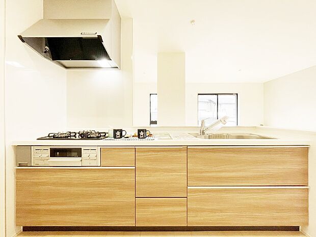 【キッチン】お料理を効率的に、楽しく！システムキッチン