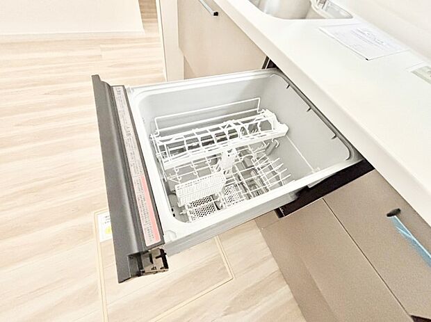 【その他設備(食洗機)】面倒なお片づけは食洗機にお任せ!家事の負担が減って、時間にも気持ちにもゆとりができます。