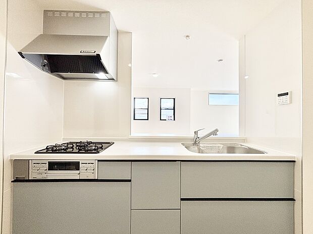 【キッチン】お料理を効率的に、楽しく!システムキッチン