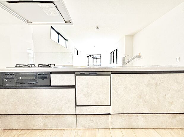 【キッチン】お料理を効率的に、楽しく!システムキッチン