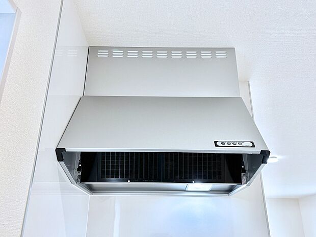 【その他設備(レンジフード)】基本的なお手入れはフィルターのみ！お手入れのしやすさも魅力です。