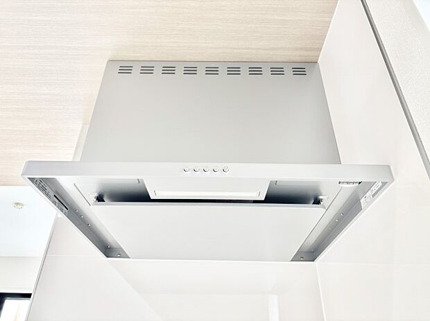 【その他設備(レンジフード)】基本的なお手入れはフィルターのみ！お手入れのしやすさも魅力です。