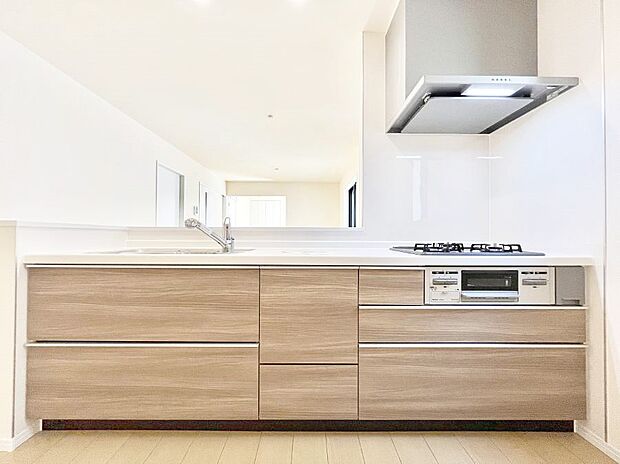 【キッチン】お料理を効率的に、楽しく！システムキッチン  