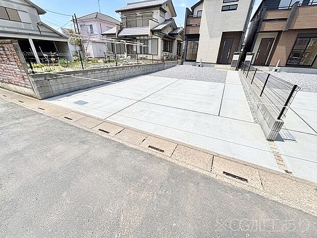 【駐車場】生活に欠かせない駐車スペース。