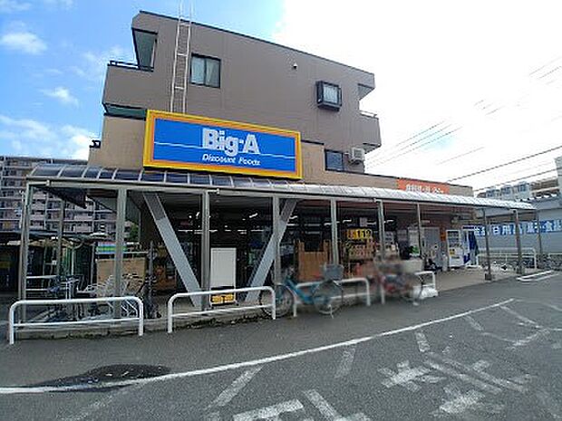 ビッグ・エー 松戸六高台店(約210m)