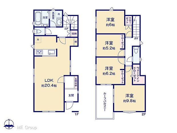 【4LDK】図面と異なる場合は現況を優先