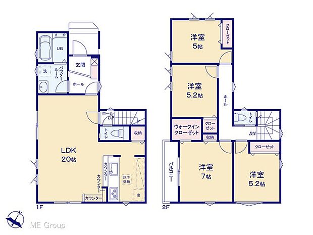 【4LDK】図面と異なる場合は現況を優先