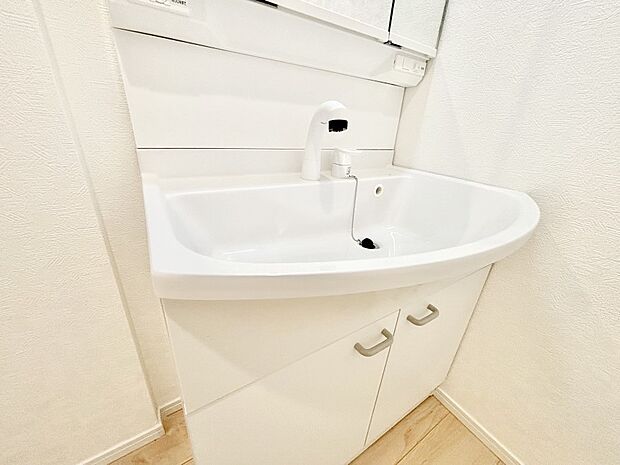 【その他設備(シャワー水栓)】ハンドシャワー付き！使いやすい洗面台。