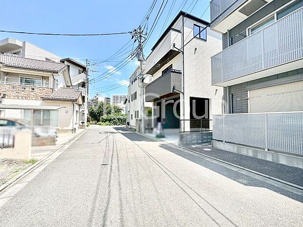 【前面道路含む現地写真】ここから始まる新生活を応援いたします!