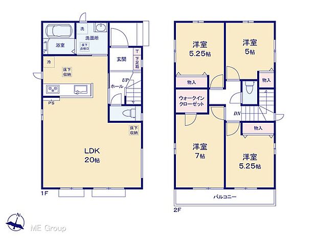 【4LDK】図面と異なる場合は現況を優先