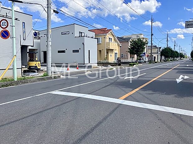 【前面道路含む現地写真】ここから始まる新生活を応援いたします