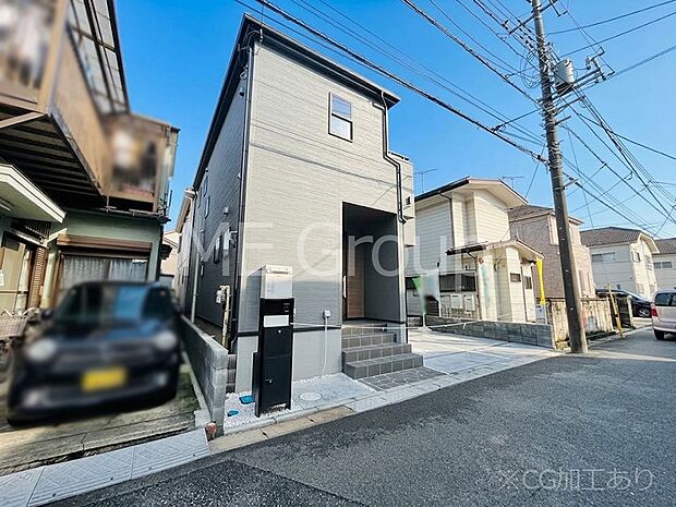 【前面道路含む現地写真】堂々完成!! ここから始まる新生活を応援いたします!