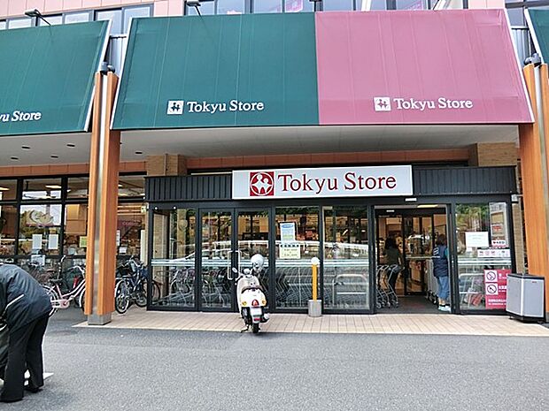東急ストア綱島店（約1,300m）