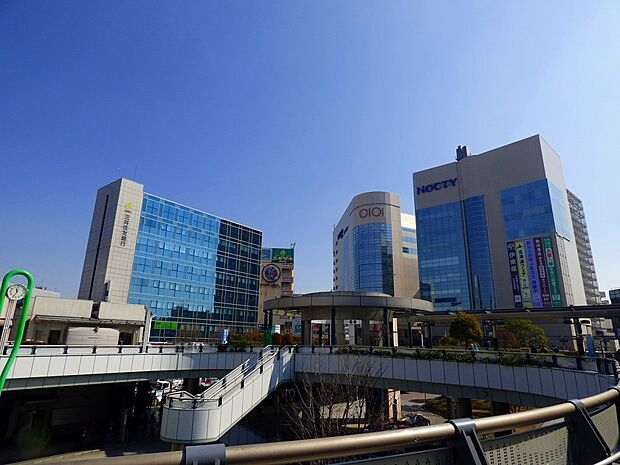 東急線「溝の口」駅・JR南武線「武蔵溝ノ口」駅(約1,600m)