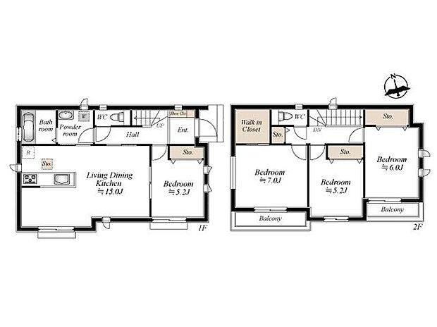 (B号棟)、価格2990万円、4LDK、土地面積118.16m2、建物面積95.64m2