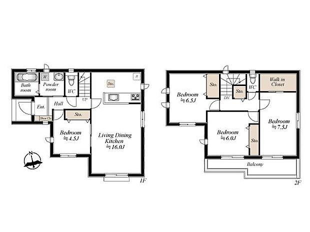 (A号棟)、価格4890万円、4LDK、土地面積109.84m2、建物面積97.71m2