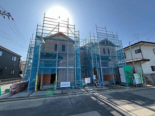 【現地外観写真】【現地(3月)撮影】まずは電話や見学予約にてお気軽にお問い合わせください♪