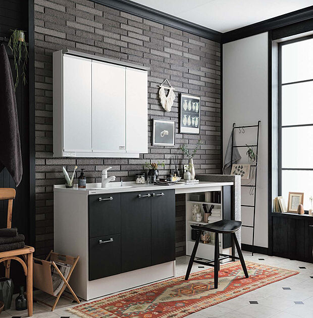 【■選ぶことができる洗面台■】お客様の仕様に応じて、複数のメーカーから洗面化粧台を選ぶことができます。
