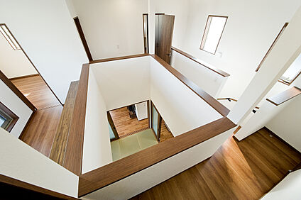 開放感のある吹き抜け