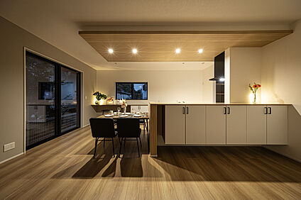 リビング現地写真