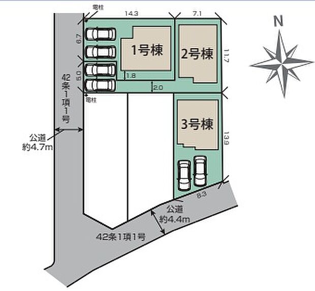 全5区画