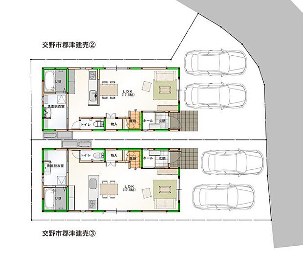 全2区画
