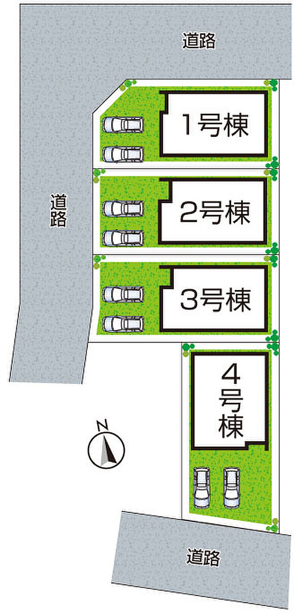全４区画
