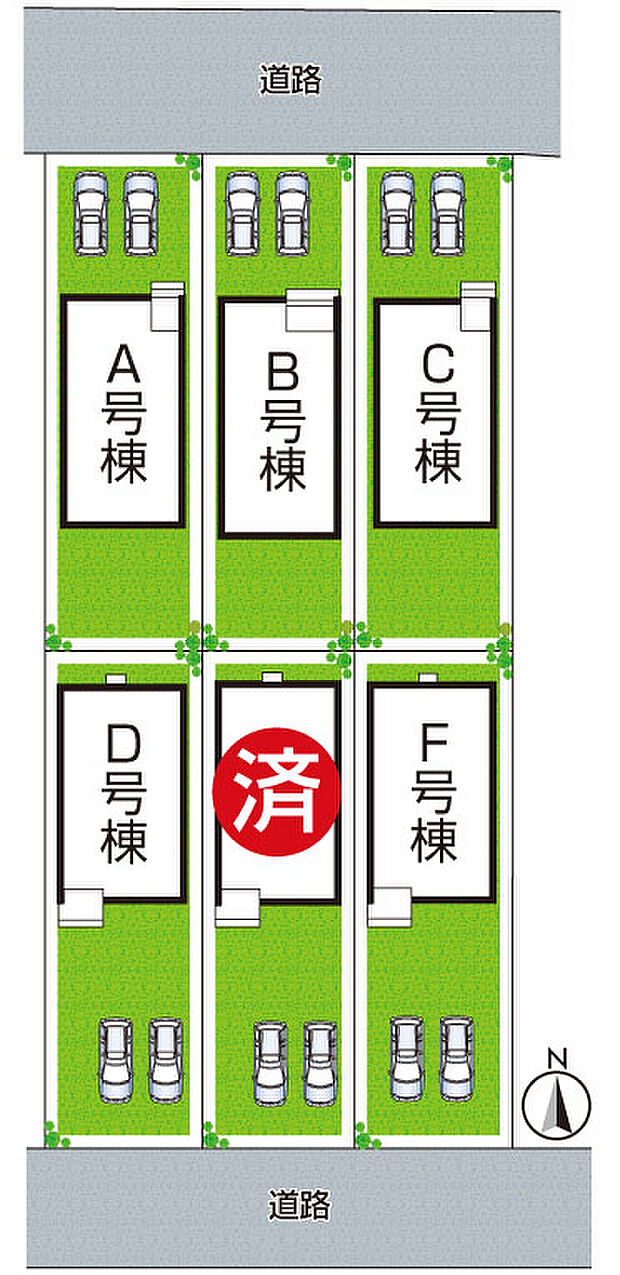 全6区画