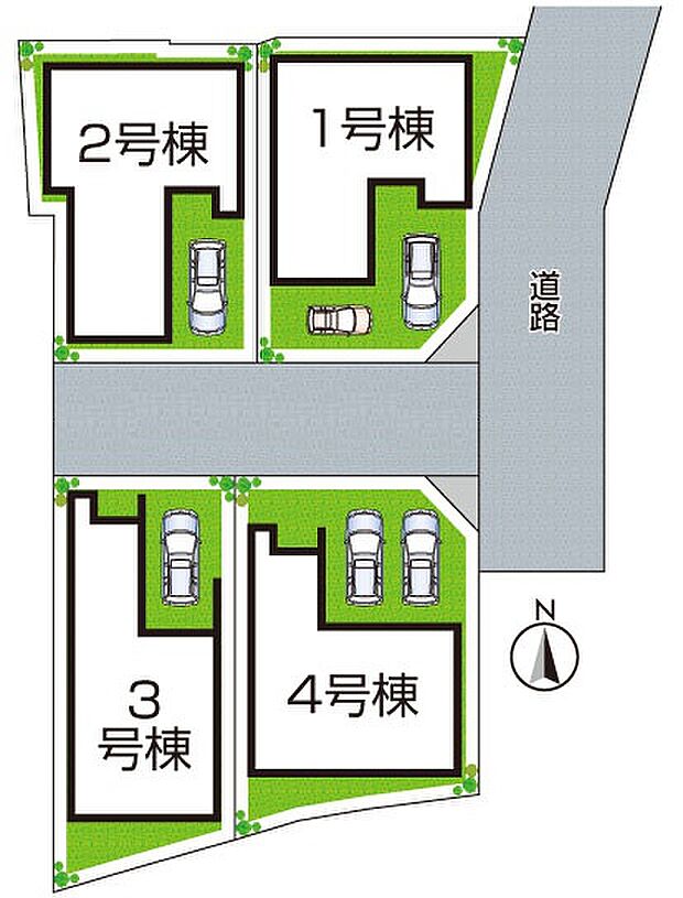 全4区画