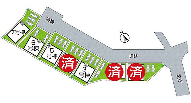 全7区画