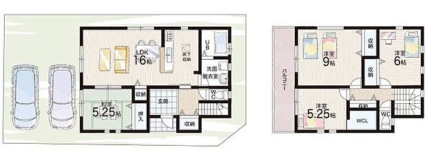 【4LDK】○伏見南小学校・・・徒歩7分 ○伏見中学校・・・徒歩13分