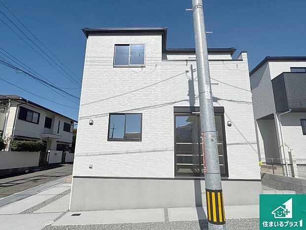 【外観】お客様に長く安心して住んでいだだける事にこだわった家づくり！住んでからのアフターサービスにもしっかりと取り組んでいます！