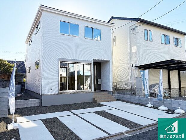 【外観】お客様に長く安心して住んでいだだける事にこだわった家づくり！住んでからのアフターサービスにもしっかりと取り組んでいます！