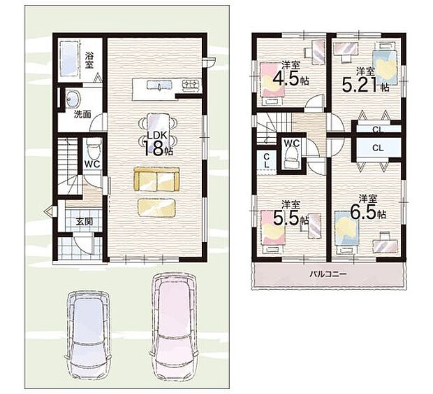【4LDK】○上里小学校・・・徒歩１５分 ○大原野中学校・・・徒歩２５分