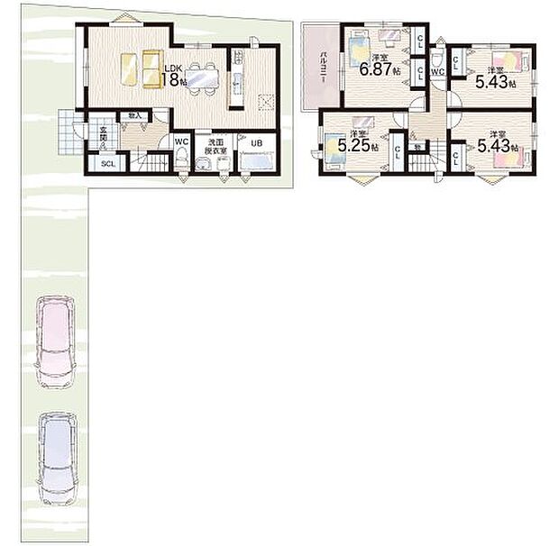 【4LDK】〇堺市立家原寺小学校…徒歩5分 〇堺市立津久野中学校…徒歩12分