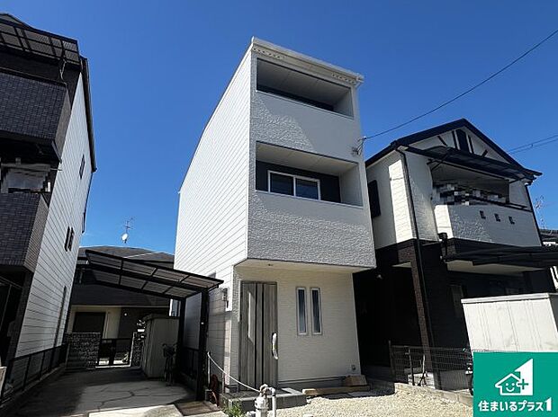 【外観】お客様に長く安心して住んでいだだける事にこだわった家づくり！住んでからのアフターサービスにもしっかりと取り組んでいます！