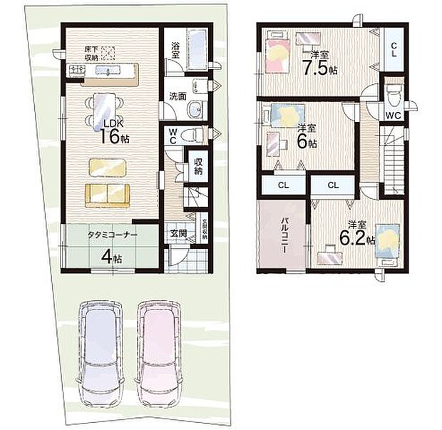 【3LDK】○堺市立神石小学校・・・徒歩4分 ○堺市立旭中学校・・・徒歩23分