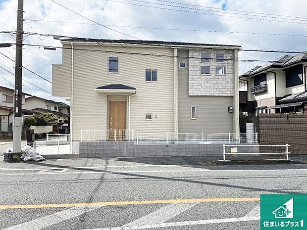 【外観】お客様に長く安心して住んでいだだける事にこだわった家づくり！住んでからのアフターサービスにもしっかりと取り組んでいます！