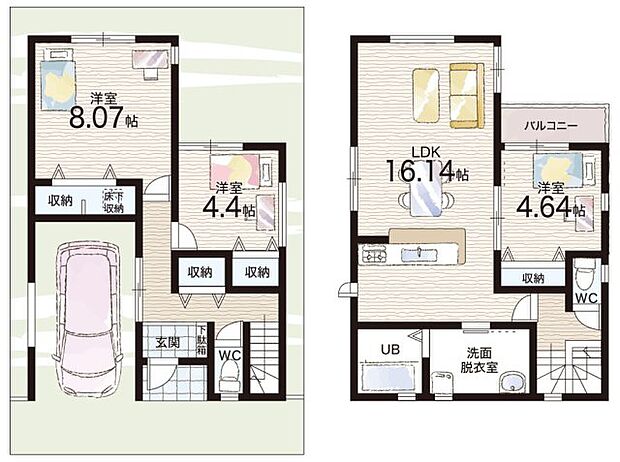 【3LDK】○真菅小学校・・・徒歩7分 ○大成中学校・・・徒歩12分