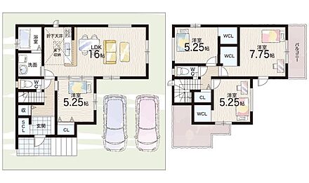 ○小金台小学校・・・徒歩12分 ○明治池中学校・・・徒歩15分 