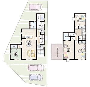 ○長坂小学校・・・徒歩３分 ○第三中学校・・・徒歩１７分 
