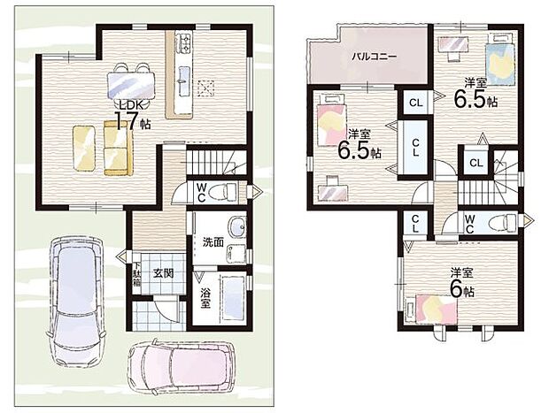 【3LDK】○北槇島小学校・・・徒歩６分 ○槇島中学校・・・徒歩１７分