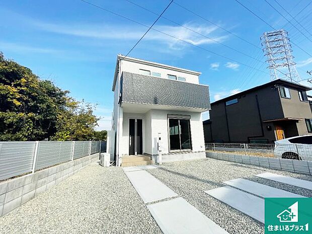 【外観】お客様に長く安心して住んでいだだける事にこだわった家づくり!住んでからのアフターサービスにもしっかりと取り組んでいます!