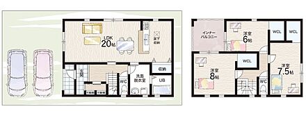 ○前栽小学校・・・徒歩14分 ○西中学校・・・徒歩30分 