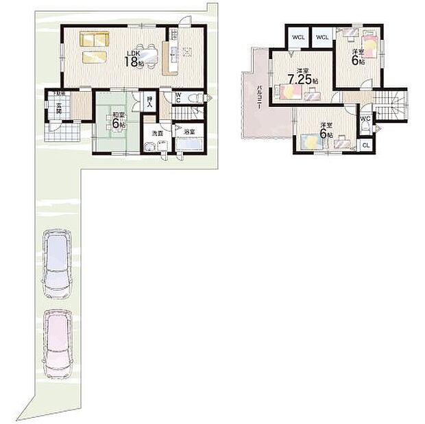 【4LDK】○浜寺小学校・・・徒歩5分 ○浜寺南中学校・・・徒歩20分