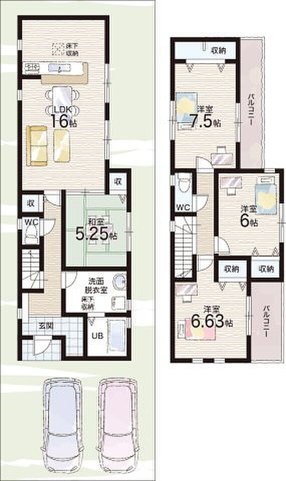 【4LDK】○天美西小学校・・・徒歩18分 ○松原第五中学校・・・徒歩5分