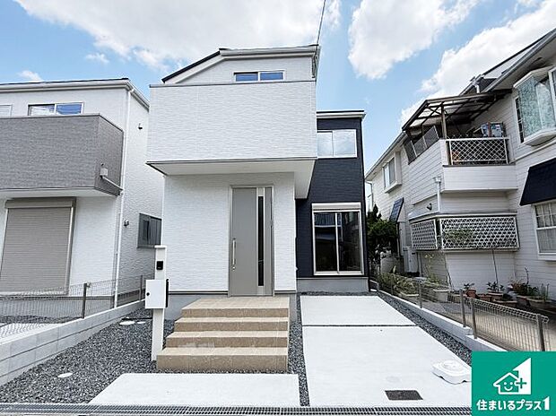 【外観】安心の10年保証！外観を美しく保ち、雨水で汚れを落とします！気になることがありましたら、お気軽にお問い合わせください！