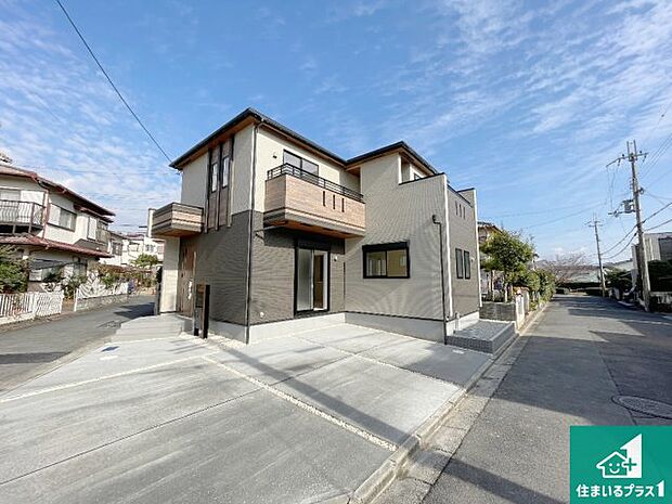 【外観】お客様に長く安心して住んでいだだける事にこだわった家づくり！住んでからのアフターサービスにもしっかりと取り組んでいます！